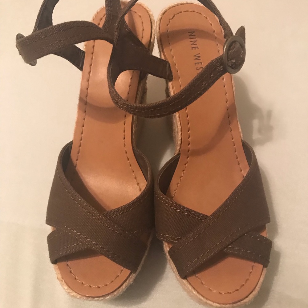 Nine West wedge shoes